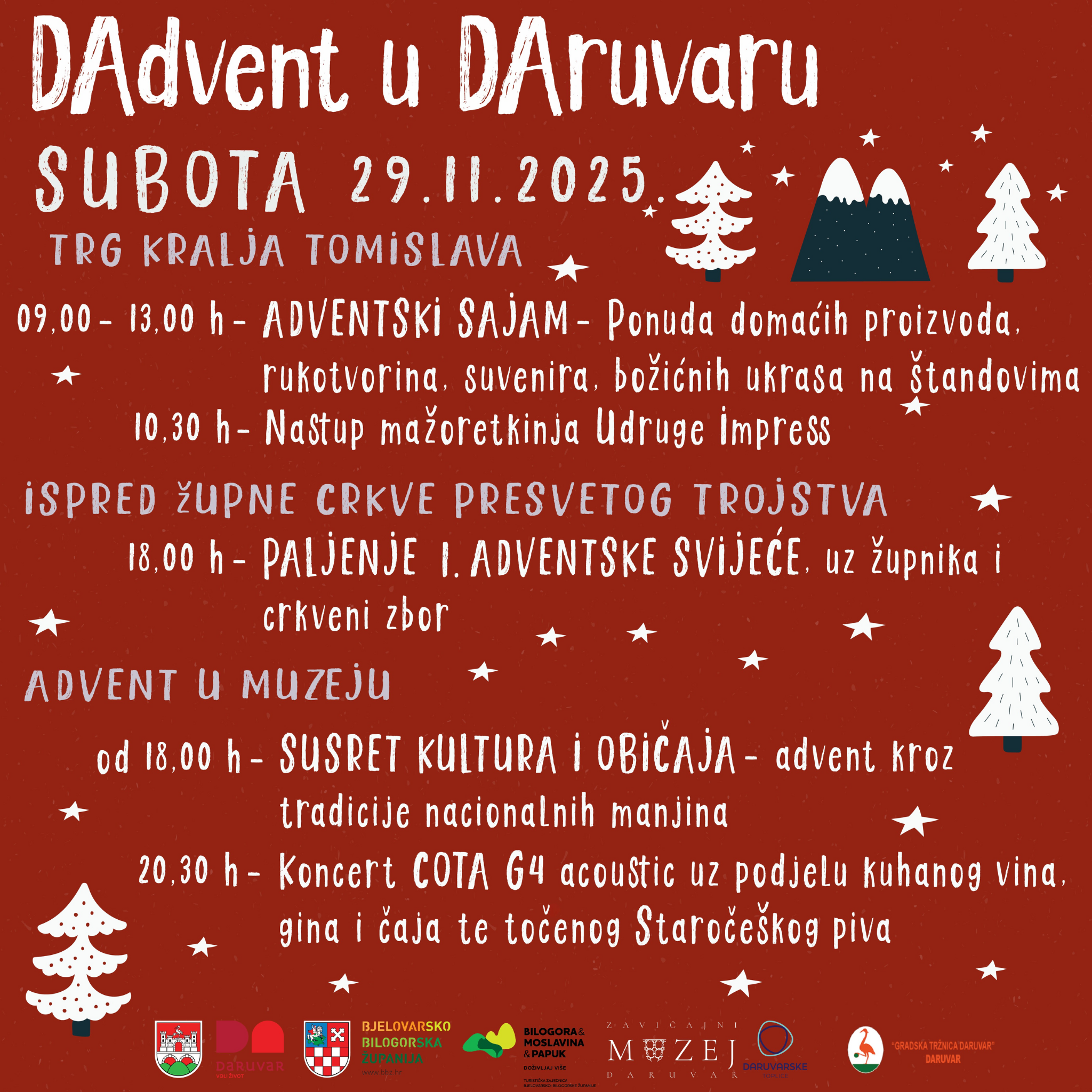 DAdvent plakat prva subota